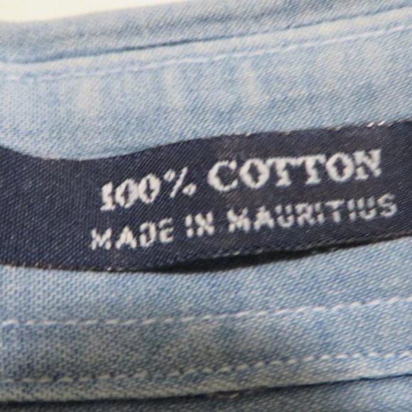 CHAPS - Ralph Lauren - Vintage 90's - Denim Blue Look - 16x32/33 - Picture 8 of 9